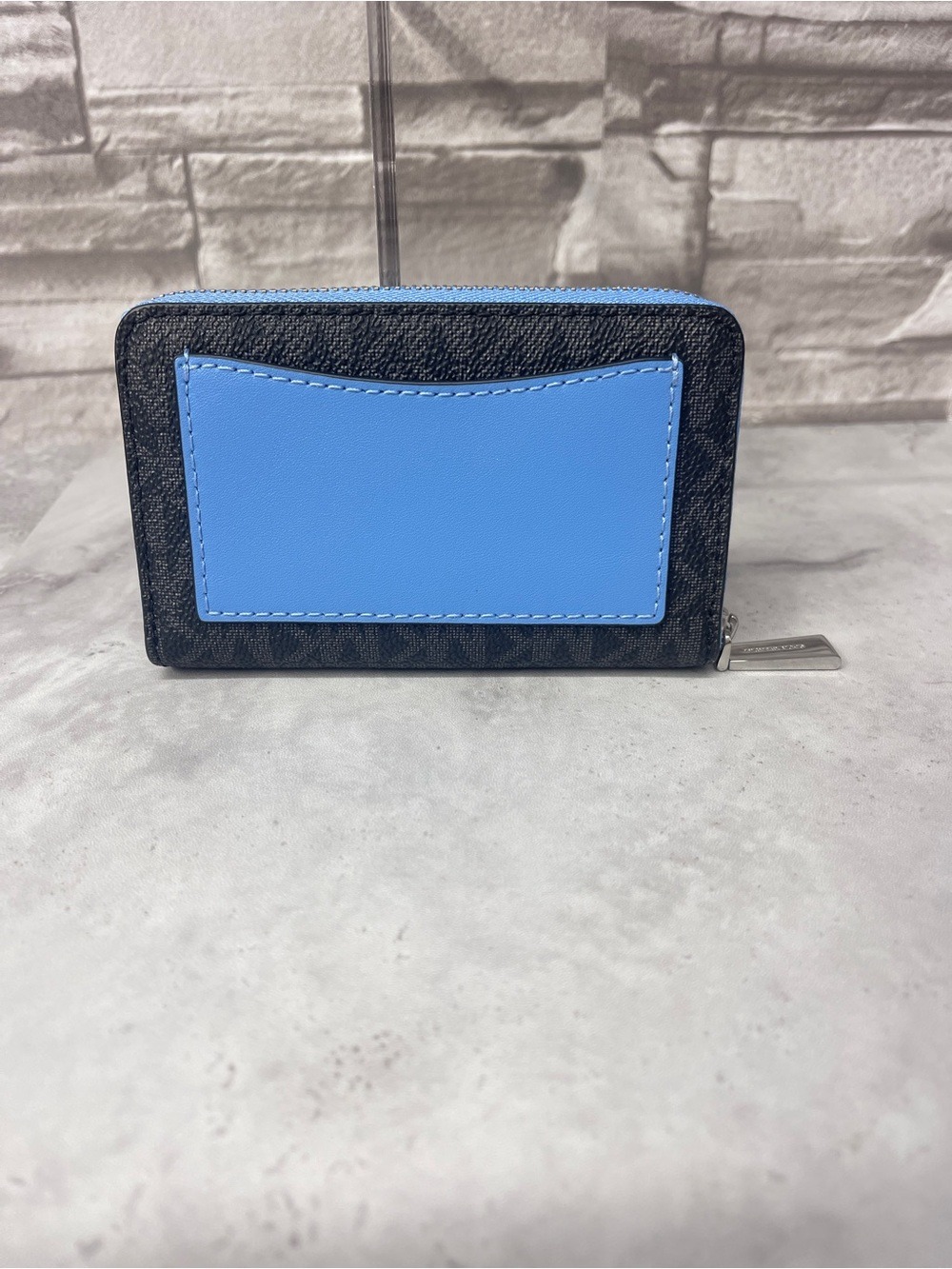 Michael Kors Scarlett Medium Satchel & Matching Wallet South Pacific Blue - Picture 10 of 12